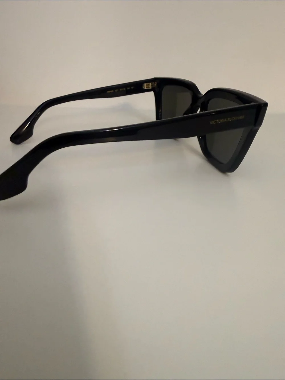 Victoria Beckham VB644S 001 Black Square Sunglasses - As Worn By Princess Kate